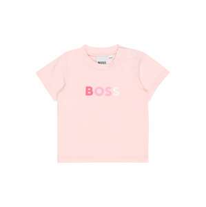 BOSS Kidswear Tričko  růžová / pink / bílá / světle růžová