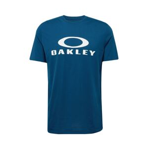 OAKLEY Funkční tričko 'O BARK' tmavě modrá / bílá
