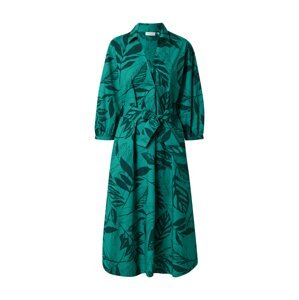 GERRY WEBER Košilové šaty  petrolejová / tmavě zelená
