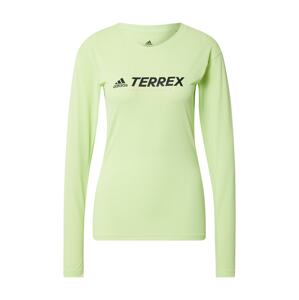 adidas Terrex Funkční tričko  modrá / světle zelená / korálová / černá