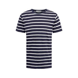 By Garment Makers Tričko 'Pax'  námořnická modř / bílá