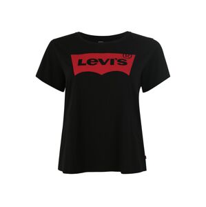 Levi's® Plus Tričko 'PL PERFECT TEE BLACKS' červená / černá