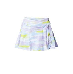 ASICS Sportovní sukně  pastelová fialová / světlemodrá / bílá / rákos
