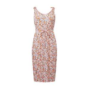 Vero Moda Curve Letní šaty 'Emilie'  oranžová / světle růžová / černá / bílá