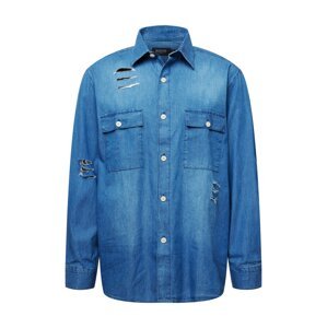 BURTON MENSWEAR LONDON Košile modrá džínovina