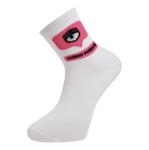 Chiara Ferragni Ponožky  bílá / pink / černá / světlemodrá