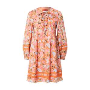 MAX&Co. Košilové šaty 'PRECISO' světlemodrá / trávově zelená / oranžová / starorůžová