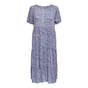 ONLY Letní šaty 'Abigail' modrá / noční modrá
