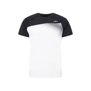 CMP Funkční tričko  bílá / černá