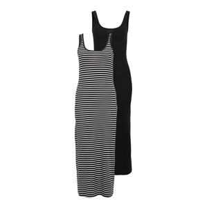 Vero Moda Petite Letní šaty 'NANNA'  černá / bílá