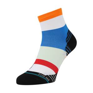 Stance Sportovní ponožky 'RATE'  kámen / oranžová / červená / černá / bílá