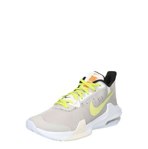 NIKE Sportovní boty 'Air Max Impact 3'  svítivě žlutá / světle šedá / bílá