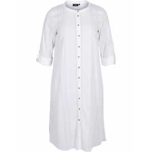 Zizzi Košilové šaty 'Kalid'  bílá