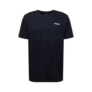 OAKLEY Funkční tričko 'MARBLE' kouřově modrá / černá / bílá