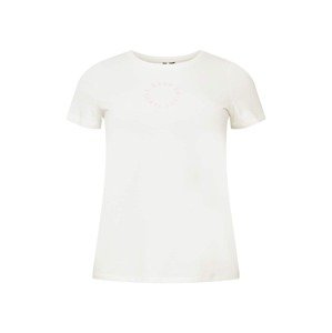 Vero Moda Curve Tričko 'SANDRA' růžová / bílá