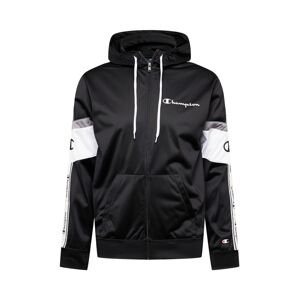 Champion Authentic Athletic Apparel Sportovní bunda  šedá / černá / bílá