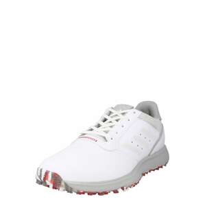 adidas Golf Sportovní boty  bílá / červená / šedá