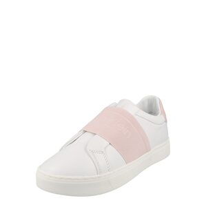 Calvin Klein Slip on boty  pastelově růžová / bílá