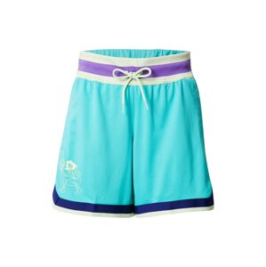 ADIDAS PERFORMANCE Sportovní kalhoty 'Hoop York City'  tyrkysová / bílá / fialová / noční modrá