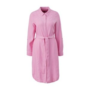 COMMA Košilové šaty  pink