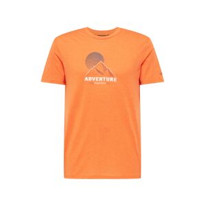 CMP Funkční tričko  oranžová / šedá / bílá / humrová