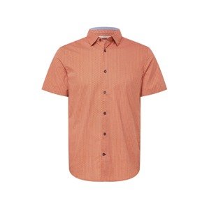 TOM TAILOR Košile  oranžová / kobaltová modř