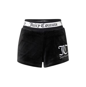 Juicy Couture Kalhoty 'EDIE'  černá / bílá