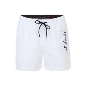 Tommy Hilfiger Underwear Plavecké šortky  bílá / černá