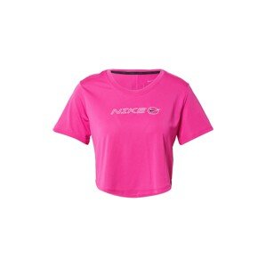 NIKE Funkční tričko  pink / bílá / černá