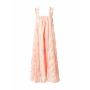 InWear Letní šaty 'Vanida'  melounová / pastelově červená / bílá