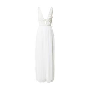 LACE & BEADS Společenské šaty  bílá