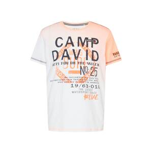 CAMP DAVID Tričko  mix barev / oranžová