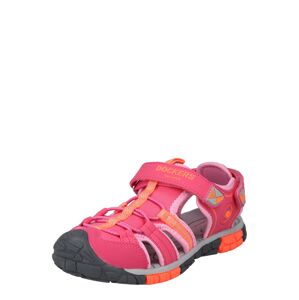 Dockers by Gerli Otevřená obuv  oranžová / pink / růžová