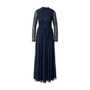 LACE & BEADS Společenské šaty 'Margeritta' tmavě modrá