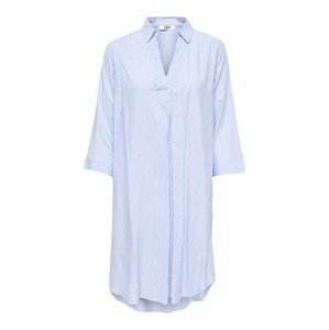 JDY Košilové šaty 'Harbour'  modrá / bílá