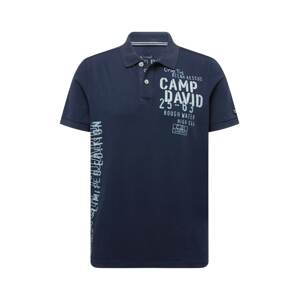 CAMP DAVID Tričko  námořnická modř / světlemodrá