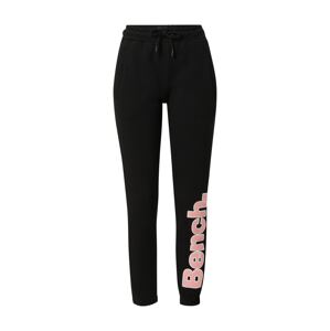 BENCH Kalhoty 'COREY' pink / černá / bílá