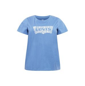 Levi's® Plus Tričko  kouřově modrá / bílá