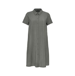 OPUS Košilové šaty 'Wetina' tmavě šedá