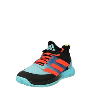 ADIDAS PERFORMANCE Sportovní boty 'Adizero Ubersonic 4 Clay'  modrá / aqua modrá / oranžová / černá