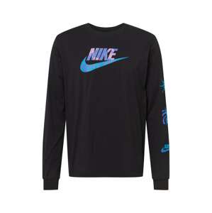 Nike Sportswear Tričko 'FESTIVAL' modrá / černá