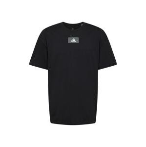ADIDAS SPORTSWEAR Funkční tričko  tmavě šedá / černá / bílá