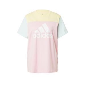 ADIDAS PERFORMANCE Funkční tričko  pink / bílá / žlutá / modrá