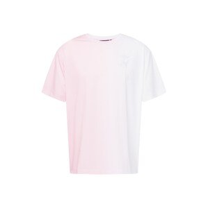 SikSilk Tričko  růžová / pastelově růžová / bílá