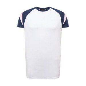 SikSilk Tričko  námořnická modř / pink / bílá