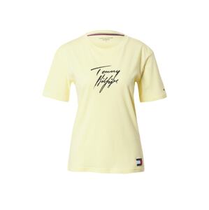 Tommy Hilfiger Underwear Tričko  světle žlutá / černá