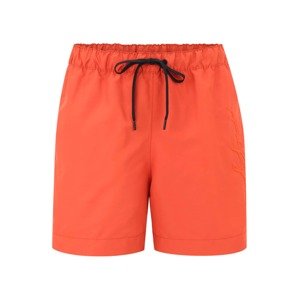 Tommy Hilfiger Underwear Plavecké šortky  tmavě oranžová / černá