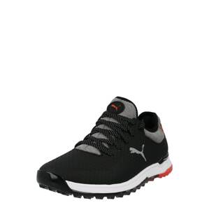 PUMA Sportovní boty  šedý melír / černá