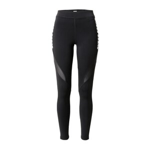 GUESS Sportovní kalhoty 'Angelica' černá / bílá