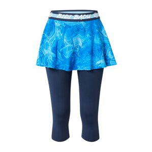 BIDI BADU Sportovní sukně 'Faida' modrá / tmavě modrá / bílá